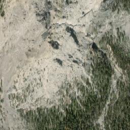 Satellite imagery of James Pass, CA