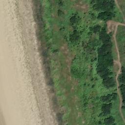 Satellite imagery of Tywyn Point, GB