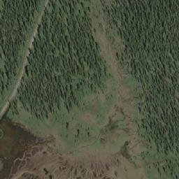 Satellite imagery of Bow summit, CA