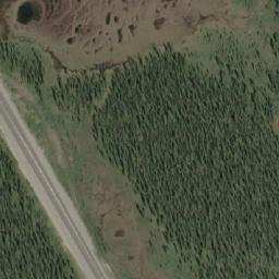 Satellite imagery of Bow summit, CA