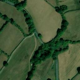 Satellite imagery of Rockfield Farm Motte, GB