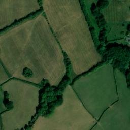 Satellite imagery of Rockfield Farm Motte, GB