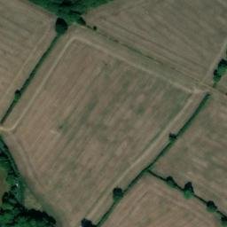 Satellite imagery of Hampden Grims Ditch mounds, GB