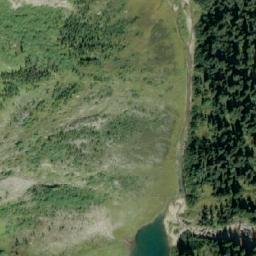 Satellite imagery of Seymour Pass, CA