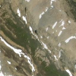 Satellite imagery of Dolomite Pass, CA