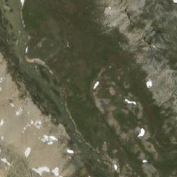 Satellite imagery of Dolomite Pass, CA