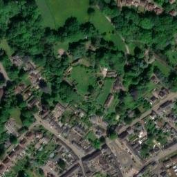 Satellite imagery of Usk Castle, GB