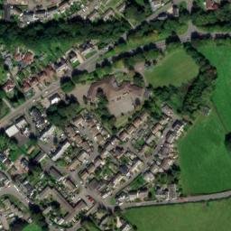 Satellite imagery of Usk Castle, GB