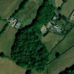 Satellite imagery of Rockfield Farm Motte, GB