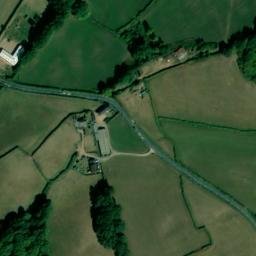 Satellite imagery of Rockfield Farm Motte, GB