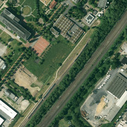 Satellite imagery of Zeche Sachsen (Steinkohlebergwerk), DE