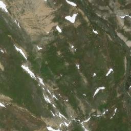 Satellite imagery of Dolomite Pass, CA