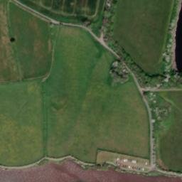 Satellite imagery of Carew Castle, GB
