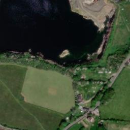 Satellite imagery of Carew Castle, GB