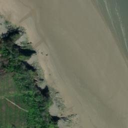 Satellite imagery of Monkstone Point, GB