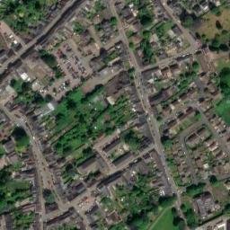 Satellite imagery of Usk Castle, GB