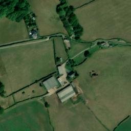 Satellite imagery of Rockfield Farm Motte, GB