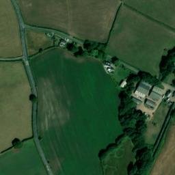 Satellite imagery of Rockfield Farm Motte, GB