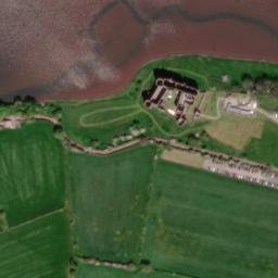 Satellite imagery of Carew Castle, GB