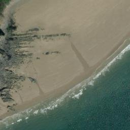 Satellite imagery of Monkstone Point, GB