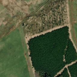 Satellite imagery of cairn, GB