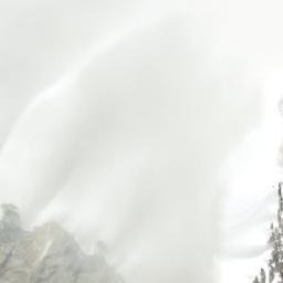 Satellite imagery of Mount Cairnes, CA