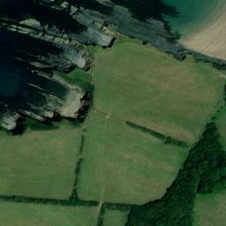 Satellite imagery of Castles Bay Camp, GB