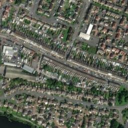 Satellite imagery of Llanelli Old Castle, GB