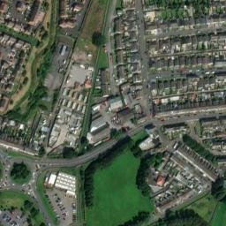 Satellite imagery of Llanelli Old Castle, GB