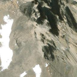 Satellite imagery of Peyto Peak, CA