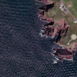 Satellite imagery of Saint Ann’s Head, GB