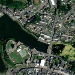 Satellite imagery of Pembroke Castle, GB