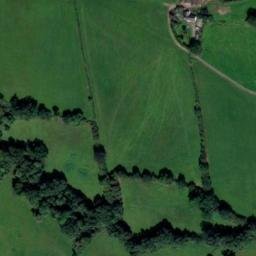 Satellite imagery of Llangibby Motte, GB