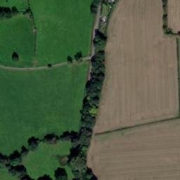 Satellite imagery of Llangibby Motte, GB