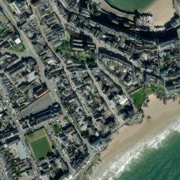 Satellite imagery of Tenby Castle, GB