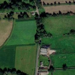 Satellite imagery of Llangibby Motte, GB