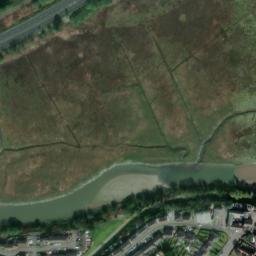 Satellite imagery of Neath Castle, GB