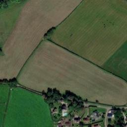 Satellite imagery of Llangibby Motte, GB