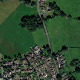 Satellite imagery of Llangibby Motte, GB