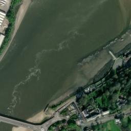Satellite imagery of Loughor Castle, GB