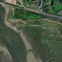 Satellite imagery of Loughor Castle, GB