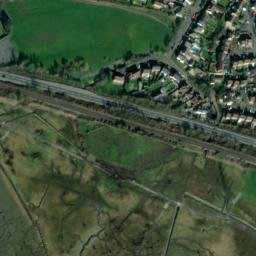 Satellite imagery of Loughor Castle, GB