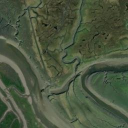 Satellite imagery of Loughor Castle, GB