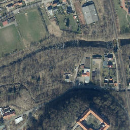 Satellite imagery of Herzberg Castle, DE