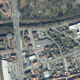 Satellite imagery of Herzberg Castle, DE