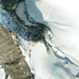 Satellite imagery of Minaret Peak, CA