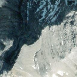 Satellite imagery of Minaret Peak, CA