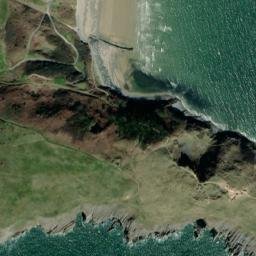 Satellite imagery of Giltar Point, GB
