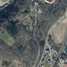Satellite imagery of Herzberg Castle, DE