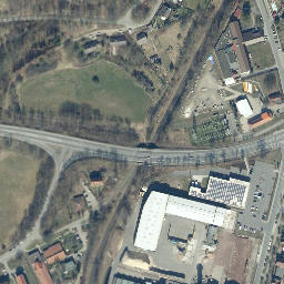 Satellite imagery of Herzberg Castle, DE